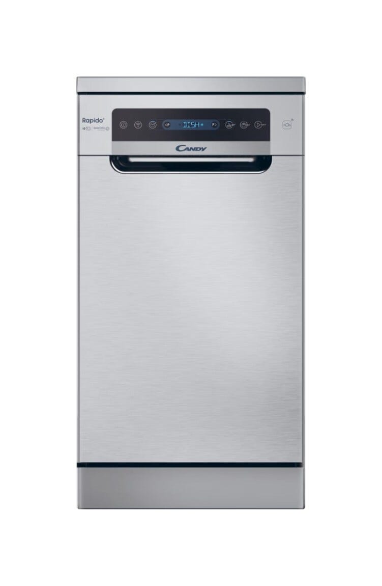 Candy CF0C7SB0FX Lavastoviglie a libera installazione cm. 45 - 10 coperti - inox