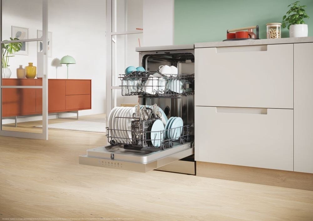 Candy CF0C7SB0FX Lavastoviglie a libera installazione cm. 45 - 10 coperti - inox