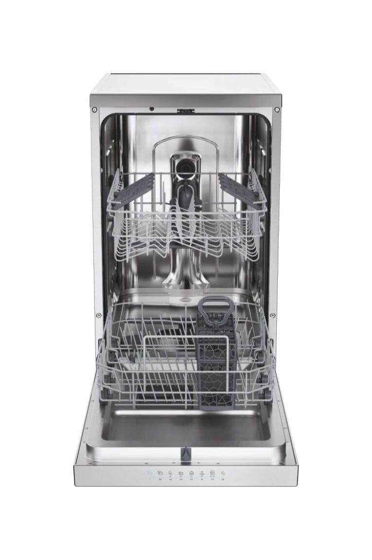 Candy CF0C7SB0FX Lavastoviglie a libera installazione cm. 45 - 10 coperti - inox