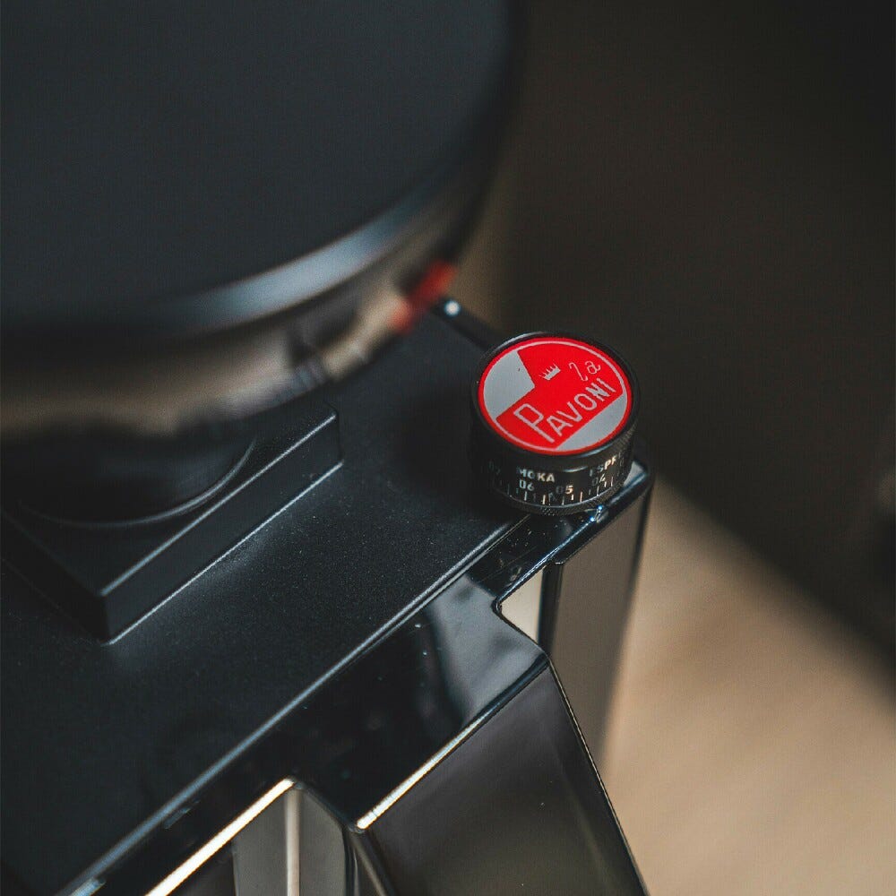 La pavoni LPGKBN02EU Nuovo Kube Mill Nero Macinacaffè - nero