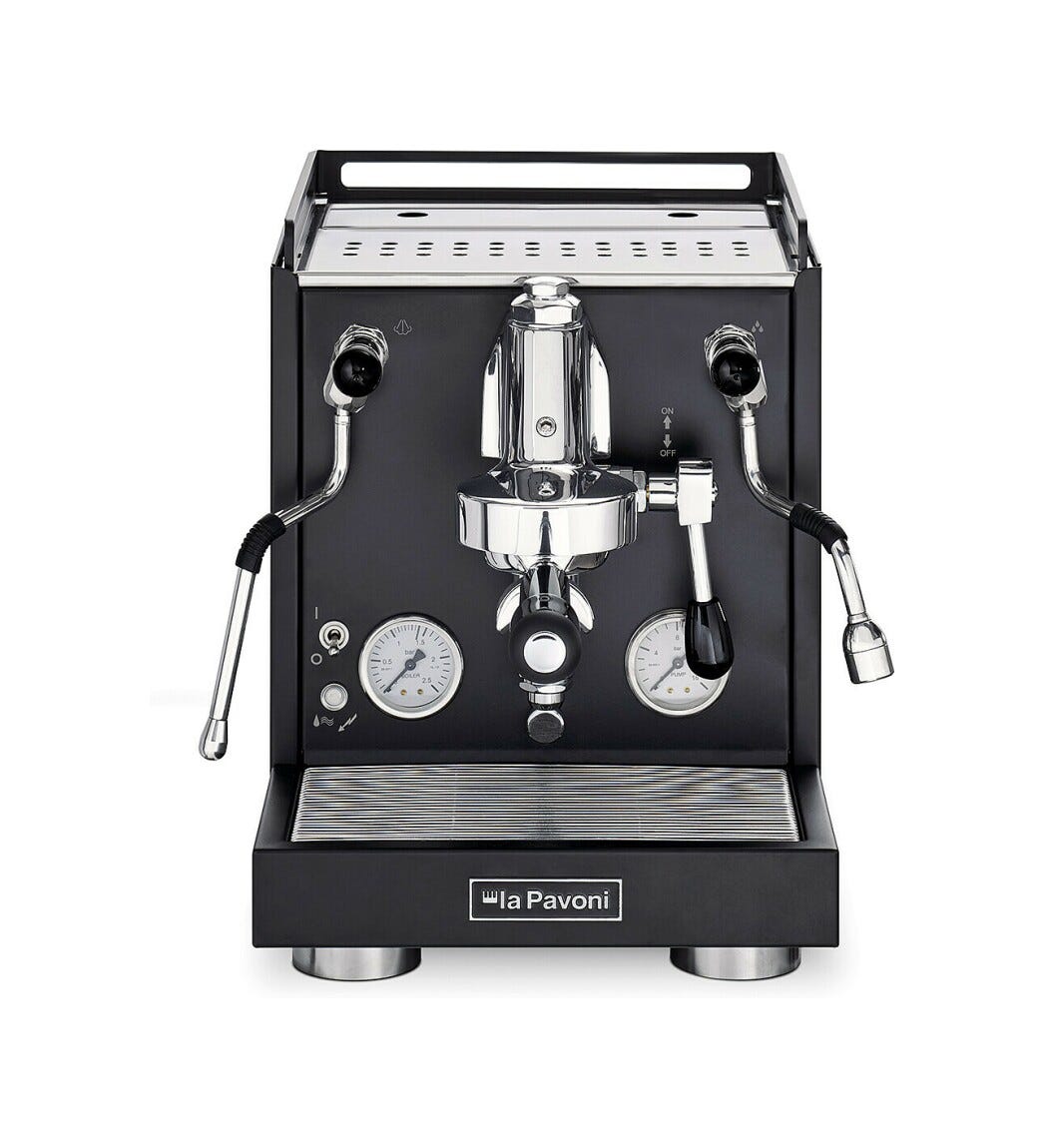 La pavoni LPSCVB01EU Nuova Cellini Evoluzione Macchina per caffè semi-automatica - nero