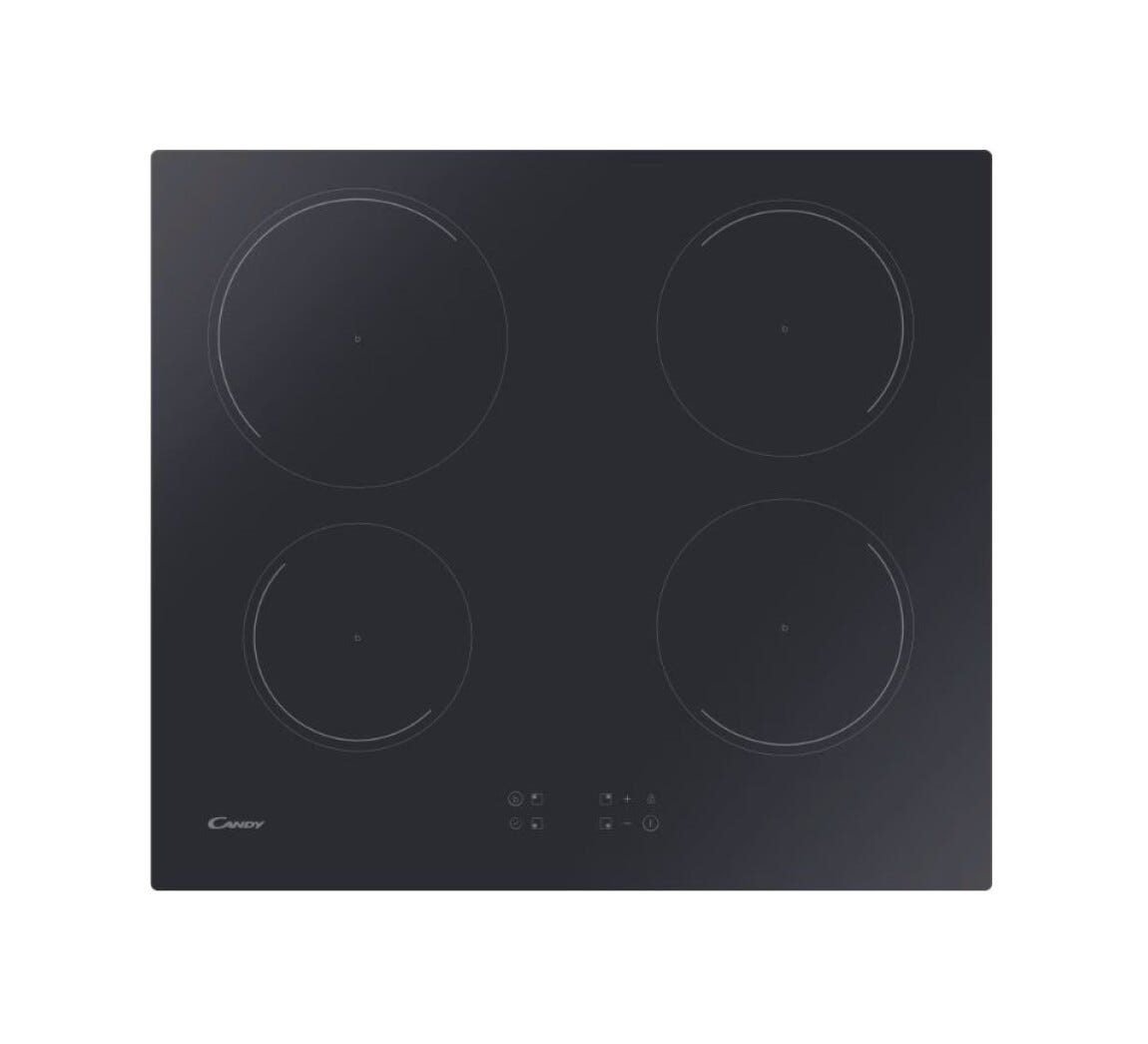 Candy KRCDJ642 Piano cottura a induzione cm. 59 - vetroceramica nero