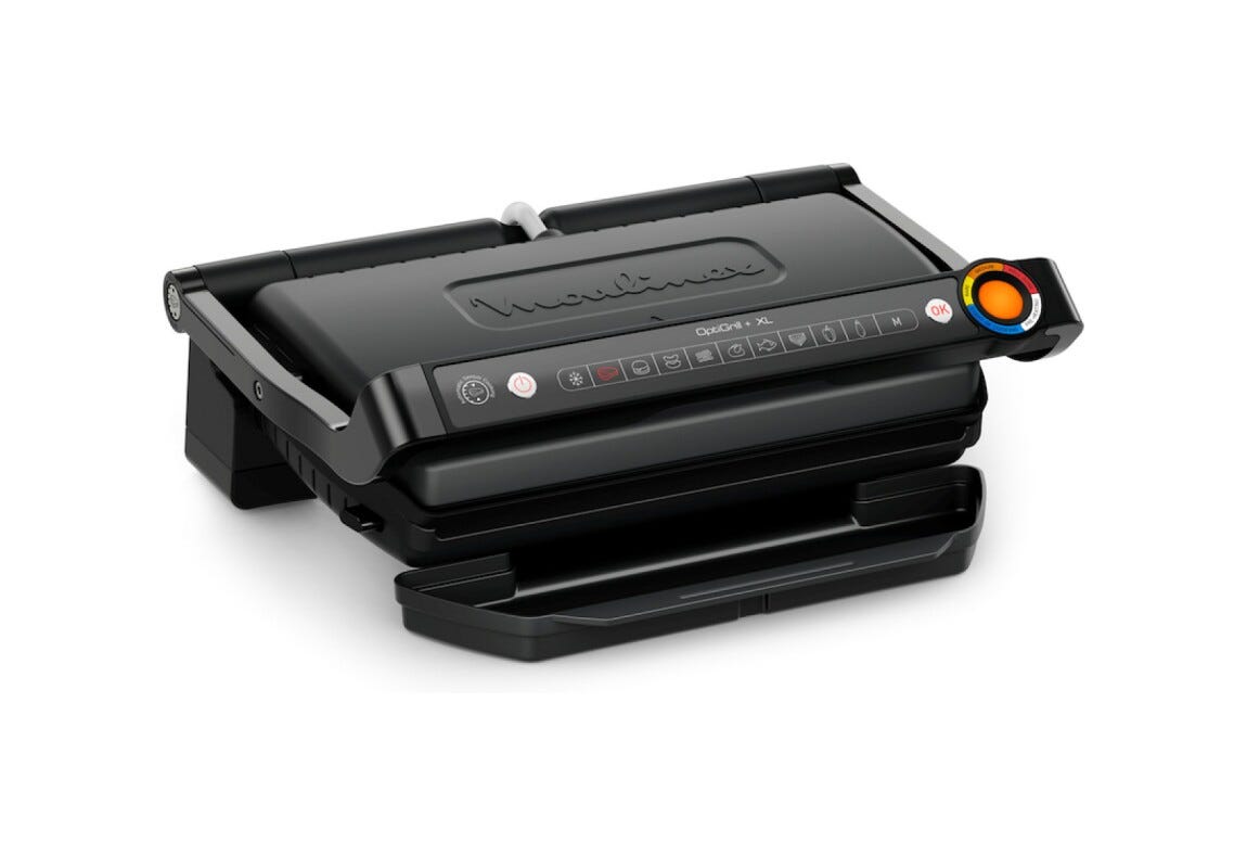Moulinex GI727810 OptiGrill+ XL Griglia elettrica - nero