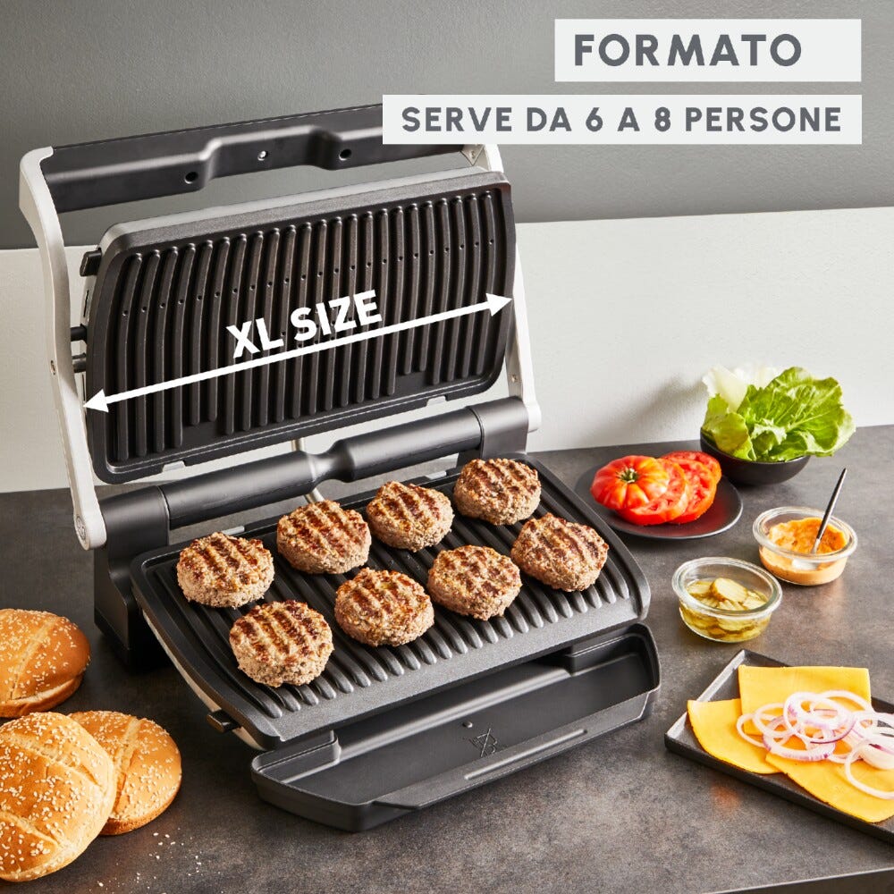 Moulinex GI727810 OptiGrill+ XL Griglia elettrica - nero