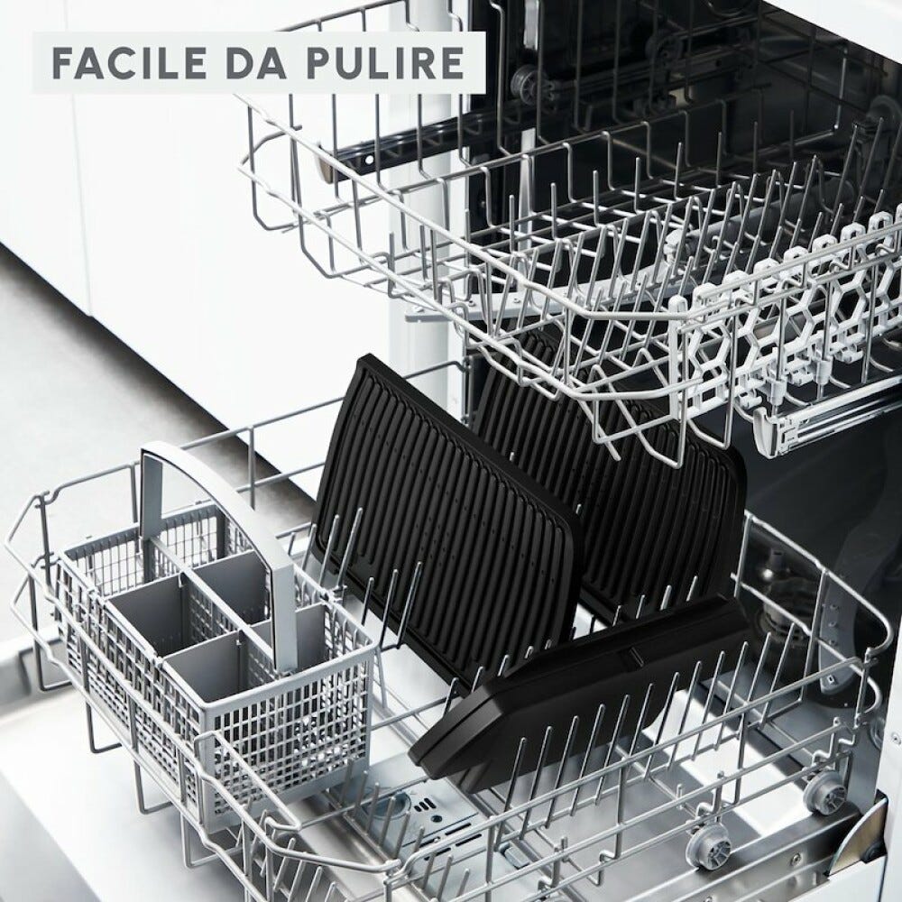 Moulinex GI717810 Optigrill+ Griglia elettrica - nero