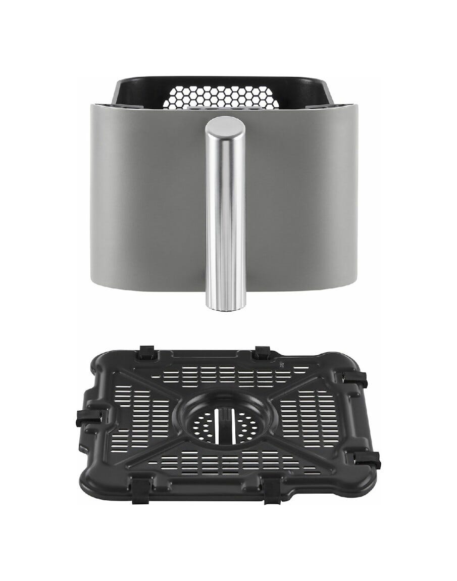 Ninja SL400EU Double Stack XL Friggitrice ad aria doppio cestello verticale 9,5 l - grigio