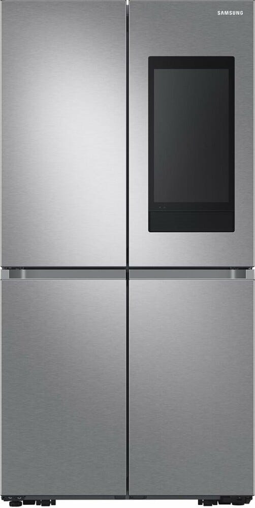 Samsung RF65DG9H0ESREF Family Hub™ AI Frigorifero con congelatore 4 porte a libera installazione cm. 91 h. 183 - lt. 636 - inox spazzolato