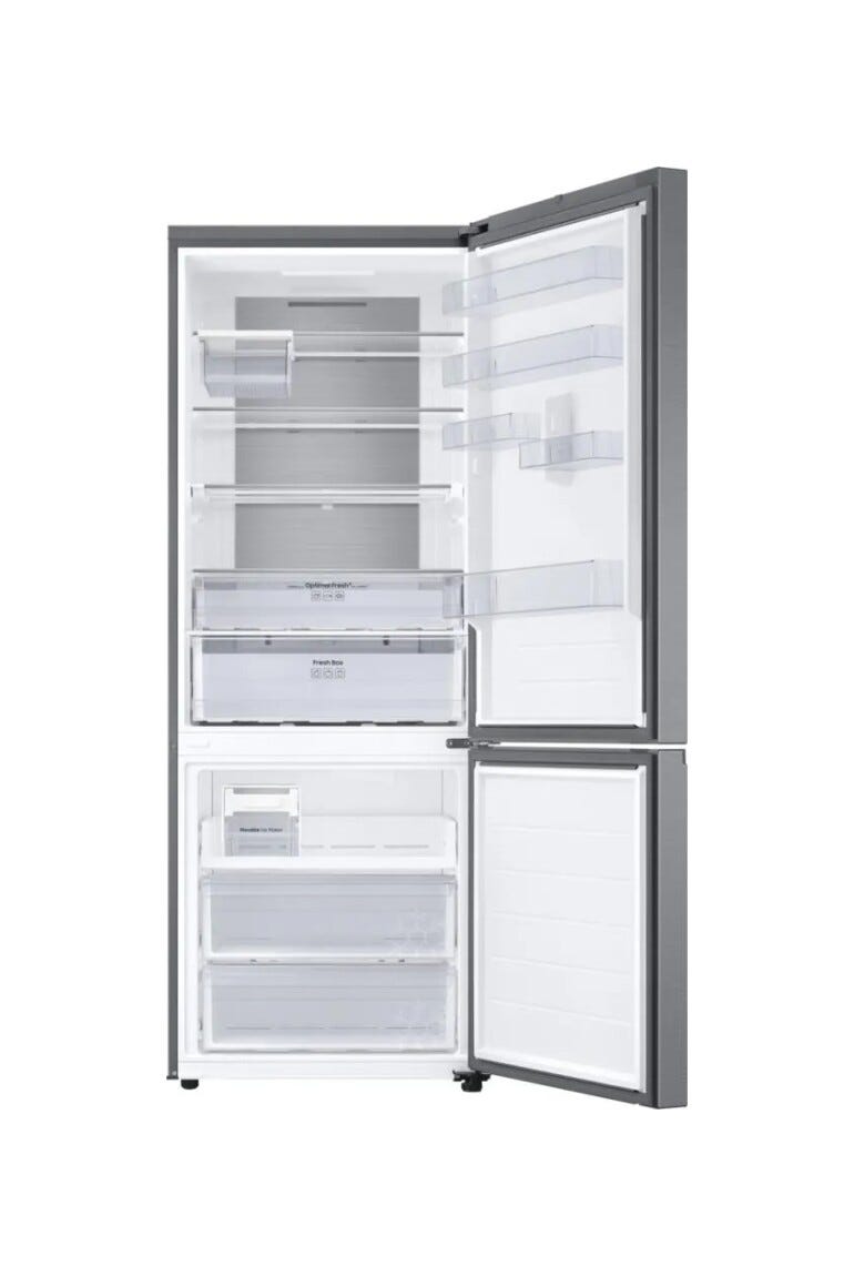 Samsung RB53DG706BS9EF FIRST 75 AI Frigorifero con congelatore a libera installazione cm. 76 h. 203 - lt. 538 - metal inox