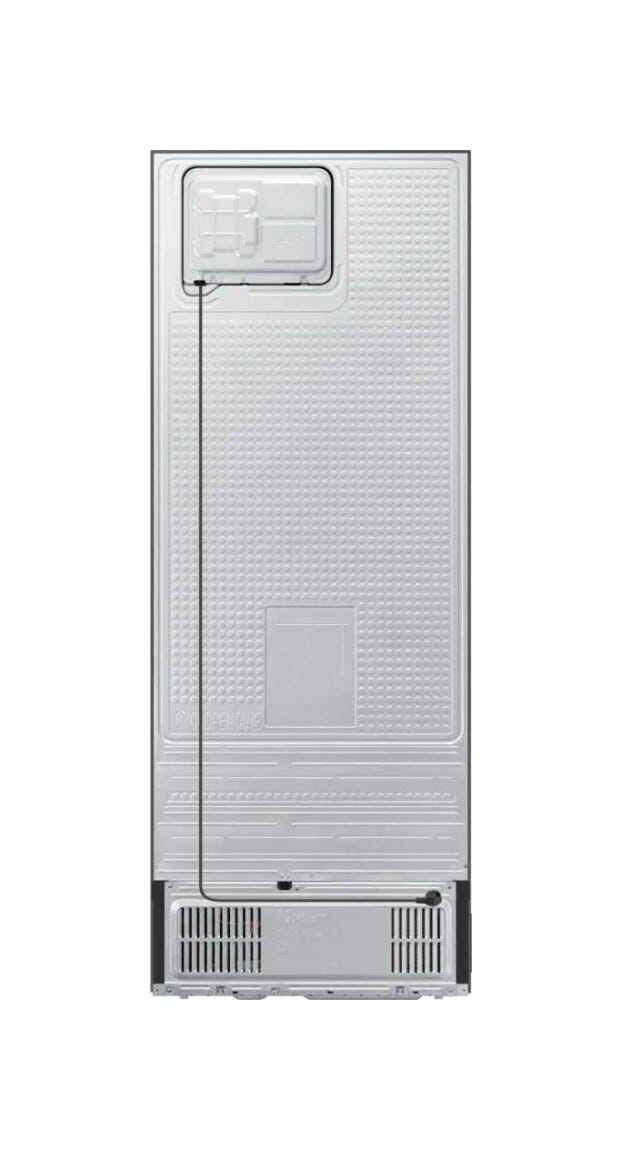 Samsung RB53DG706BS9EF FIRST 75 AI Frigorifero con congelatore a libera installazione cm. 76 h. 203 - lt. 538 - metal inox