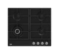 Beko HIAW 64225 SB bPRO 500 Piano cottura a gas cm. 58 - nero