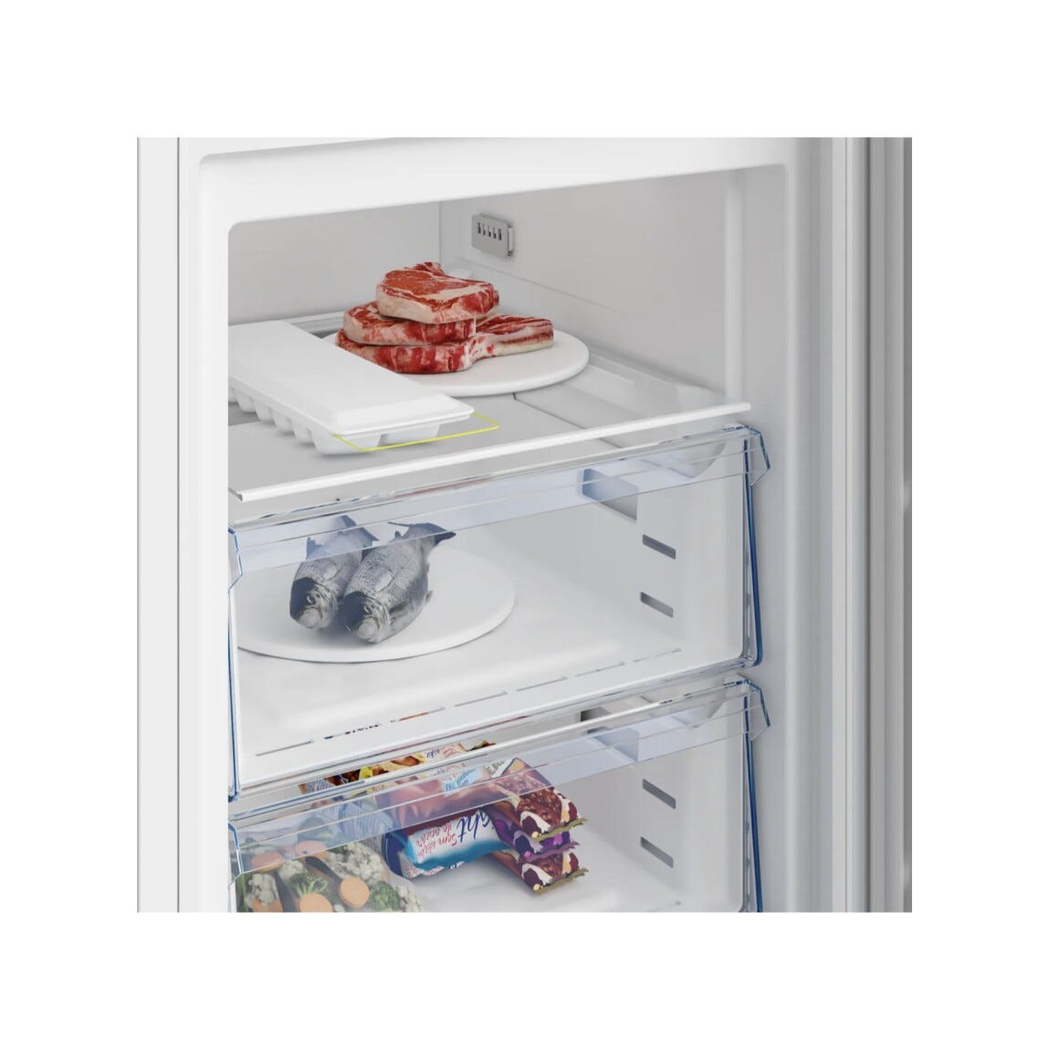 Beko B5RFNE274W Congelatore a libera installazione cm. 60 h. 152 - lt. 220 - bianco