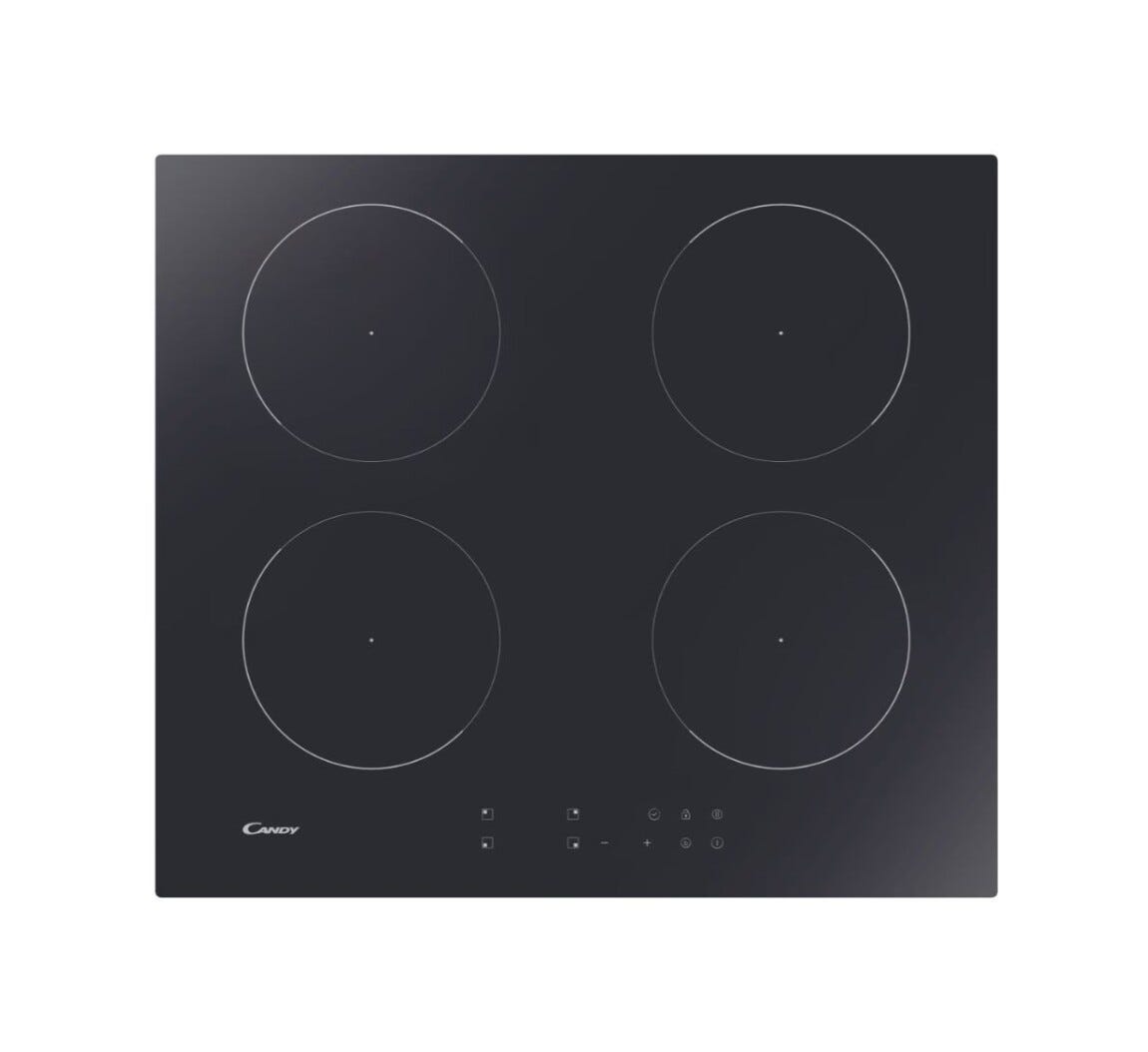 Candy CI64248CTT Piano cottura a induzione cm. 59 - vetroceramica nero