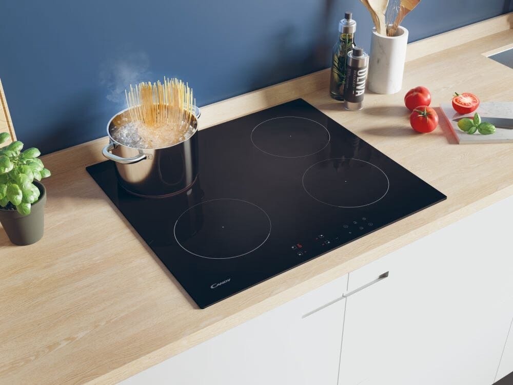Candy CI64248CTT Piano cottura a induzione cm. 59 - vetroceramica nero