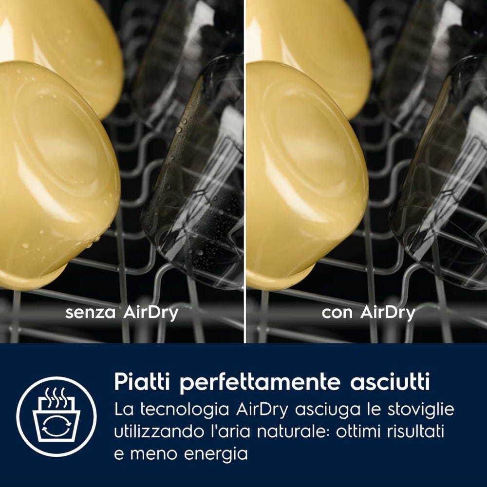 Electrolux EES68605L Serie 600 SatelliteClean Lavastoviglie integrata totale cm. 60 - 14 coperti