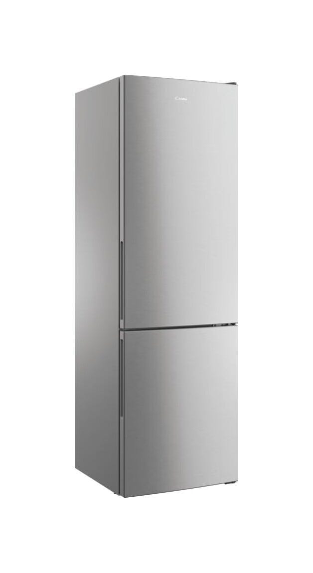 Candy CCT3L517ES Frigorifero con congelatore a libera installazione - cm. 55 h 176 - lt. 260 - inox