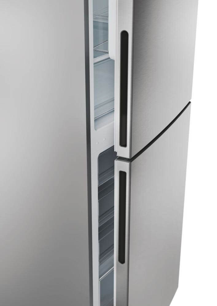 Candy CCT3L517ES Frigorifero con congelatore a libera installazione - cm. 55 h 176 - lt. 260 - inox