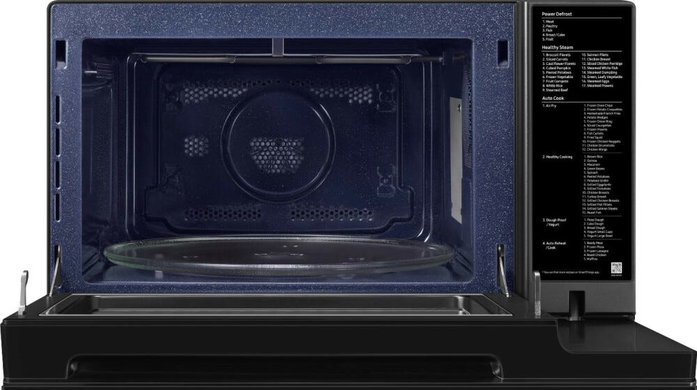 Samsung MC32DG7646KKE1 Bespoke Forno microonde con wifi cm. 52 - nero