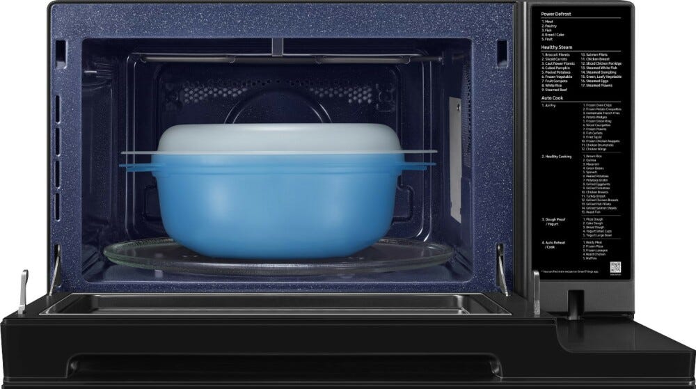 Samsung MC32DG7646KKE1 Bespoke Forno microonde con wifi cm. 52 - nero
