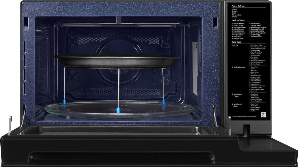 Samsung MC32DG7646KKE1 Bespoke Forno microonde con wifi cm. 52 - nero