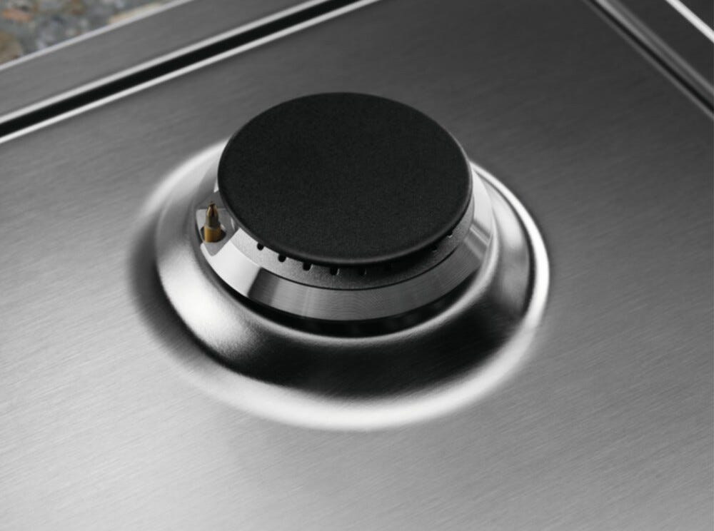 Electrolux KGS75662SX SlimLine 600 Piano cottura a gas cm. 75 - inox antimpronta