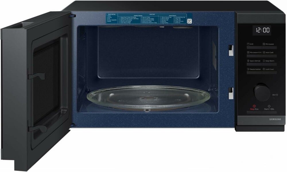 Samsung MG23DG4524AGE1 Forno microonde con grill cm. 49 - nero