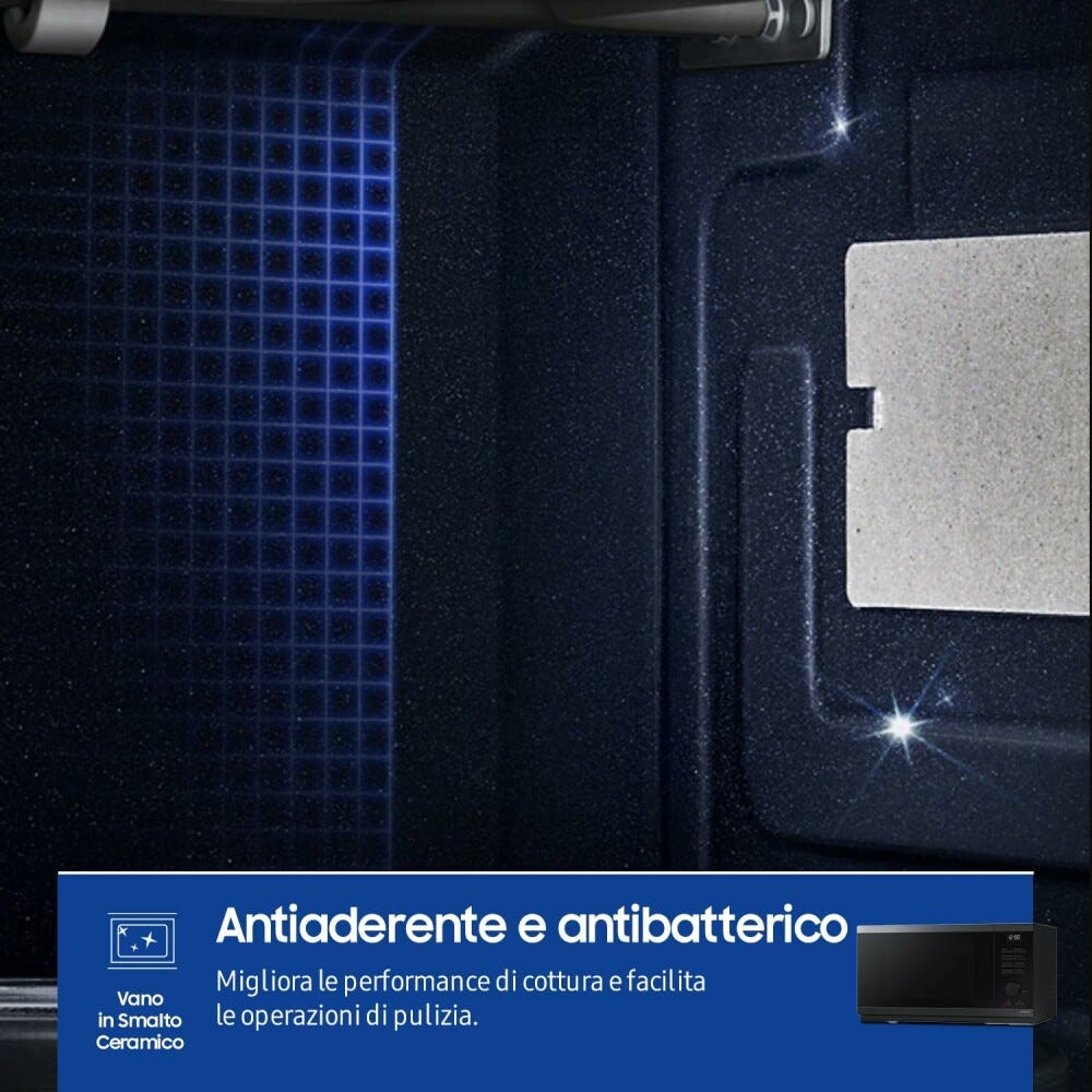 Samsung MG23DG4524AGE1 Forno microonde con grill cm. 49 - nero