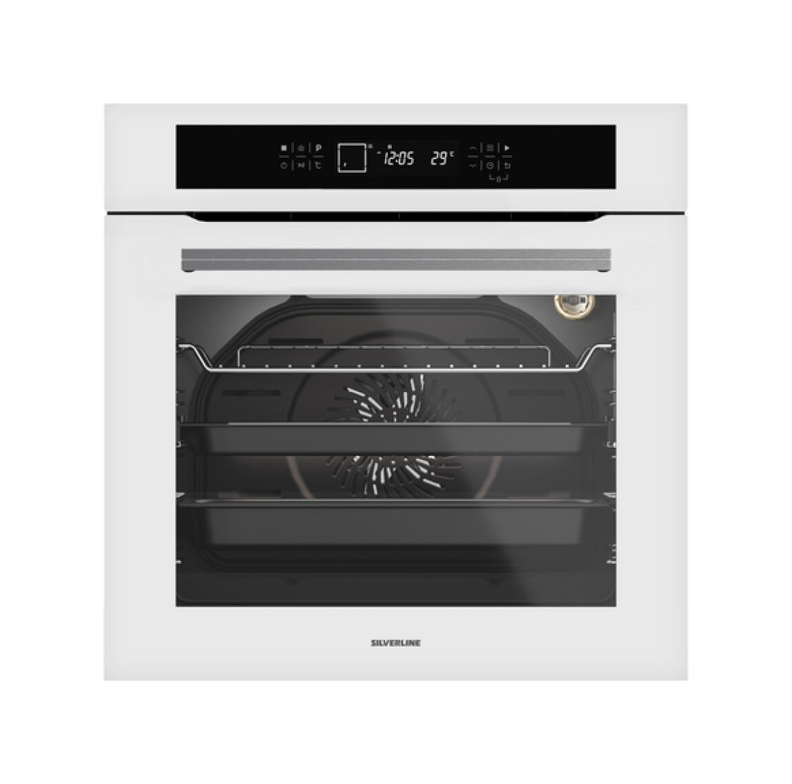 Silverline BO6505TW01 Forno elettrico multifunzione cm 60 - bianco