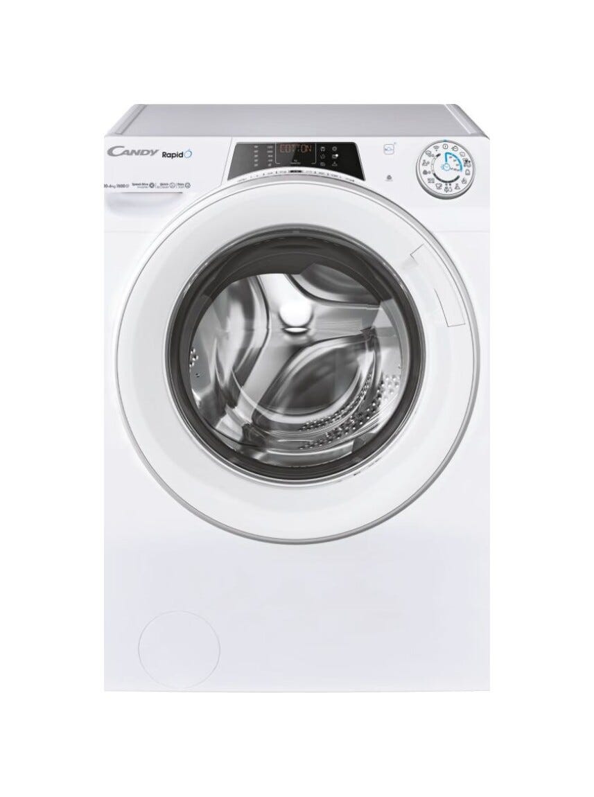 Candy ROW51066DWMST-S Lavasciuga cm. 60 - lavaggio 10 kg - asciugatura 6 kg - bianco