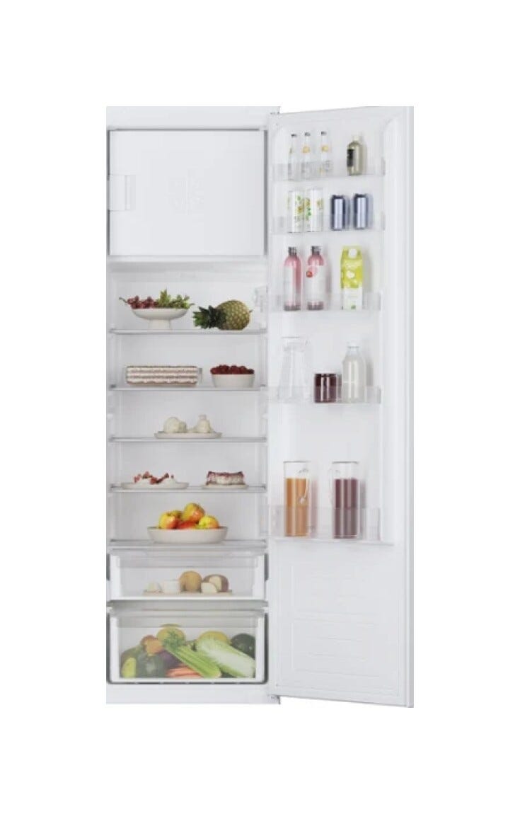 Candy CM4S518EW Frigorifero con congelatore da incasso cm. 54 h. 177 - lt. 286