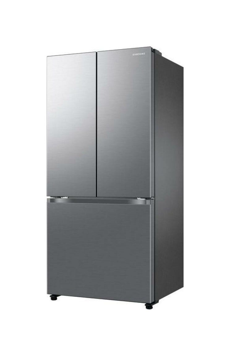 Samsung RF50C510ES9 Frigorifero con congelatore a libera installazione french door cm. 82 h. 177 - lt. 496 - refined inox