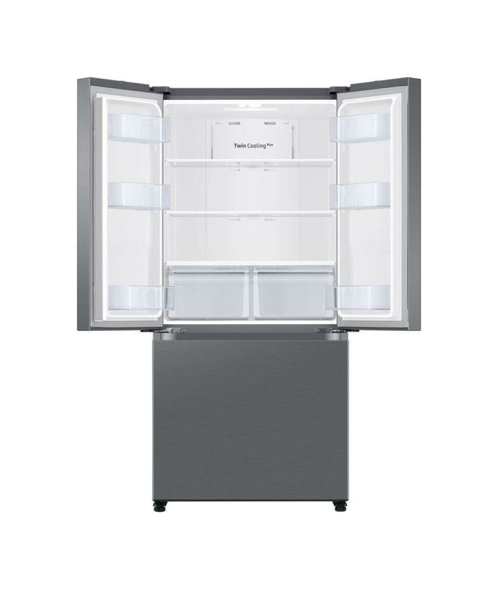 Samsung RF50C510ES9 Frigorifero con congelatore a libera installazione french door cm. 82 h. 177 - lt. 496 - refined inox