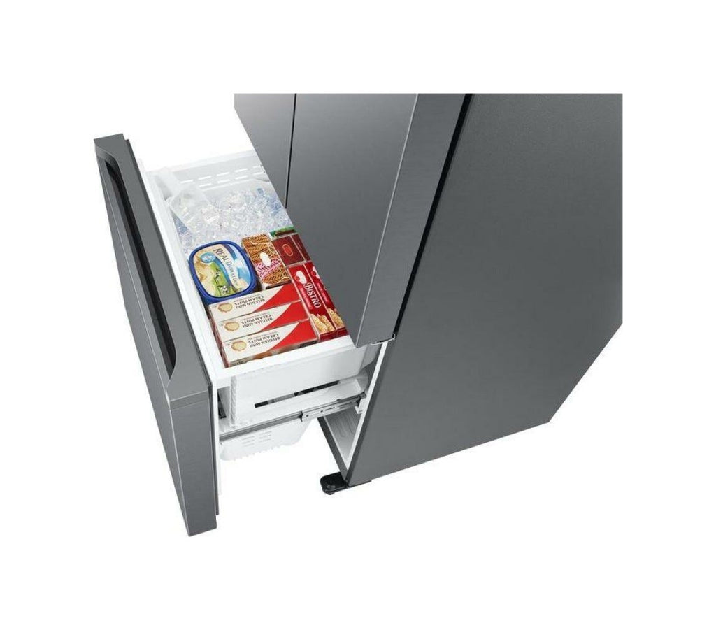 Samsung RF50C510ES9 Frigorifero con congelatore a libera installazione french door cm. 82 h. 177 - lt. 496 - refined inox
