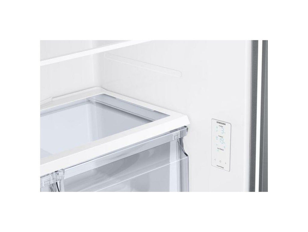 Samsung RF50C510ES9 Frigorifero con congelatore a libera installazione french door cm. 82 h. 177 - lt. 496 - refined inox