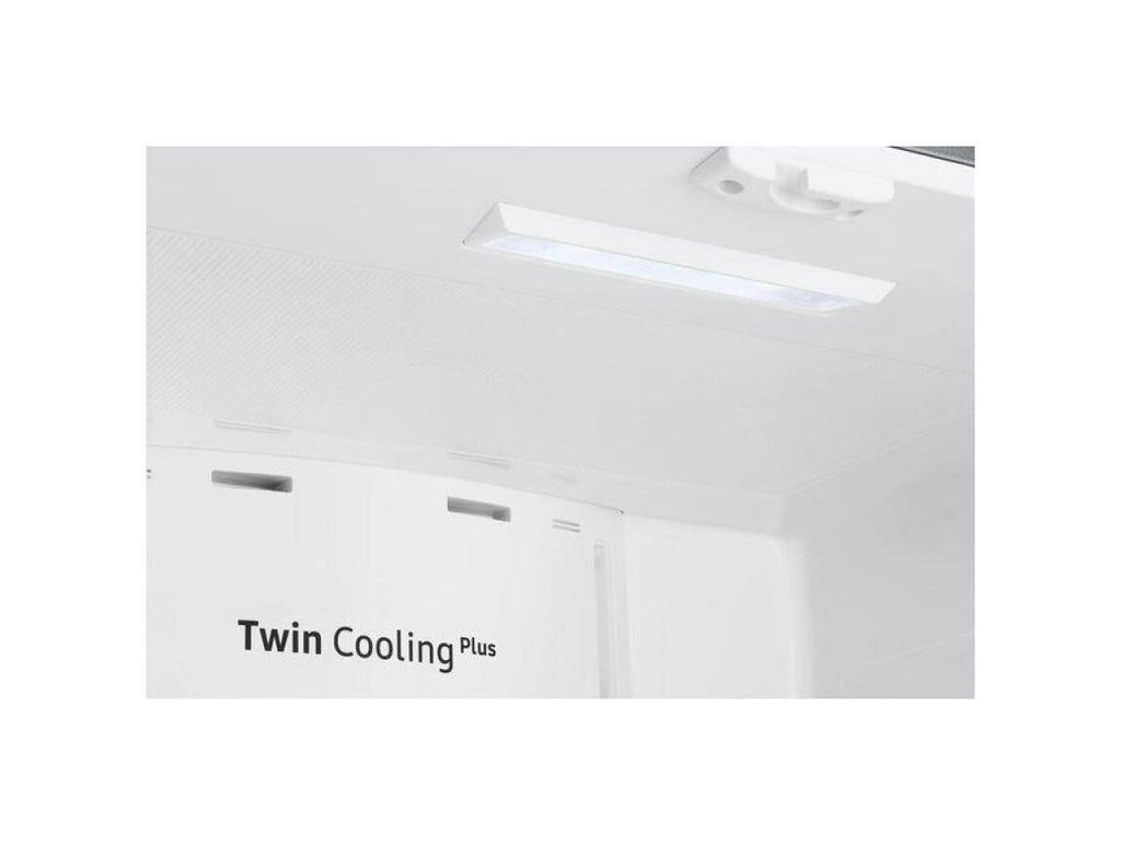 Samsung RF50C510ES9 Frigorifero con congelatore a libera installazione french door cm. 82 h. 177 - lt. 496 - refined inox