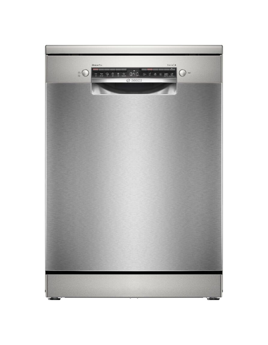Bosch SMS4EVI00E 4 Lavastoviglie a libera installazione cm. 60 - 14 coperti - argento