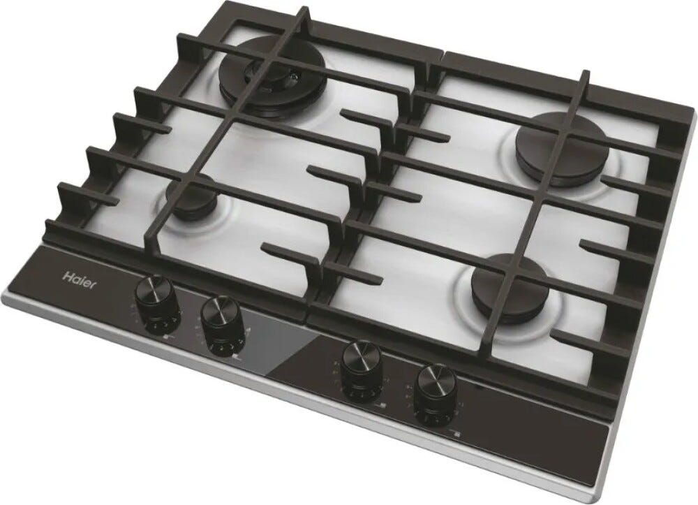 Haier HAHG6BR4XH Gas On Metal Piano cottura cm. 60 - inox