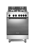 De Longhi GEMMA 66 ML Gemma Cucina da accosto cm. 60 - 4 fuochi gas + 1 forno elettrico - inox