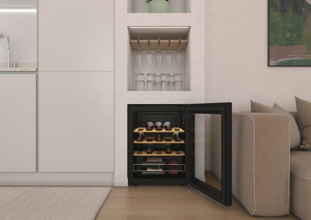 Candy CWC023 Divino Cantina vini a libera installazione cm. 48 - 23 bottiglie - nero