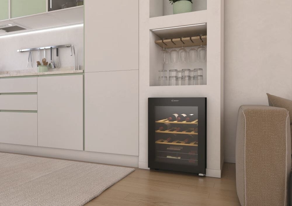 Candy CWC023 Divino Cantina vini a libera installazione cm. 48 - 23 bottiglie - nero