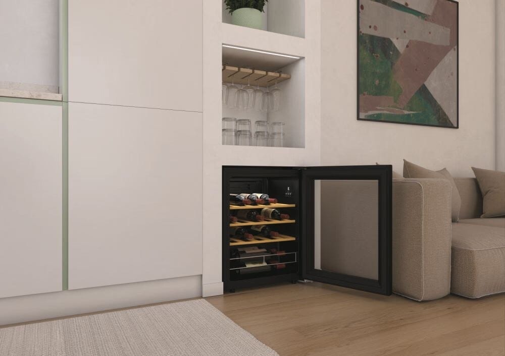 Candy CWC023 Divino Cantina vini a libera installazione cm. 48 - 23 bottiglie - nero