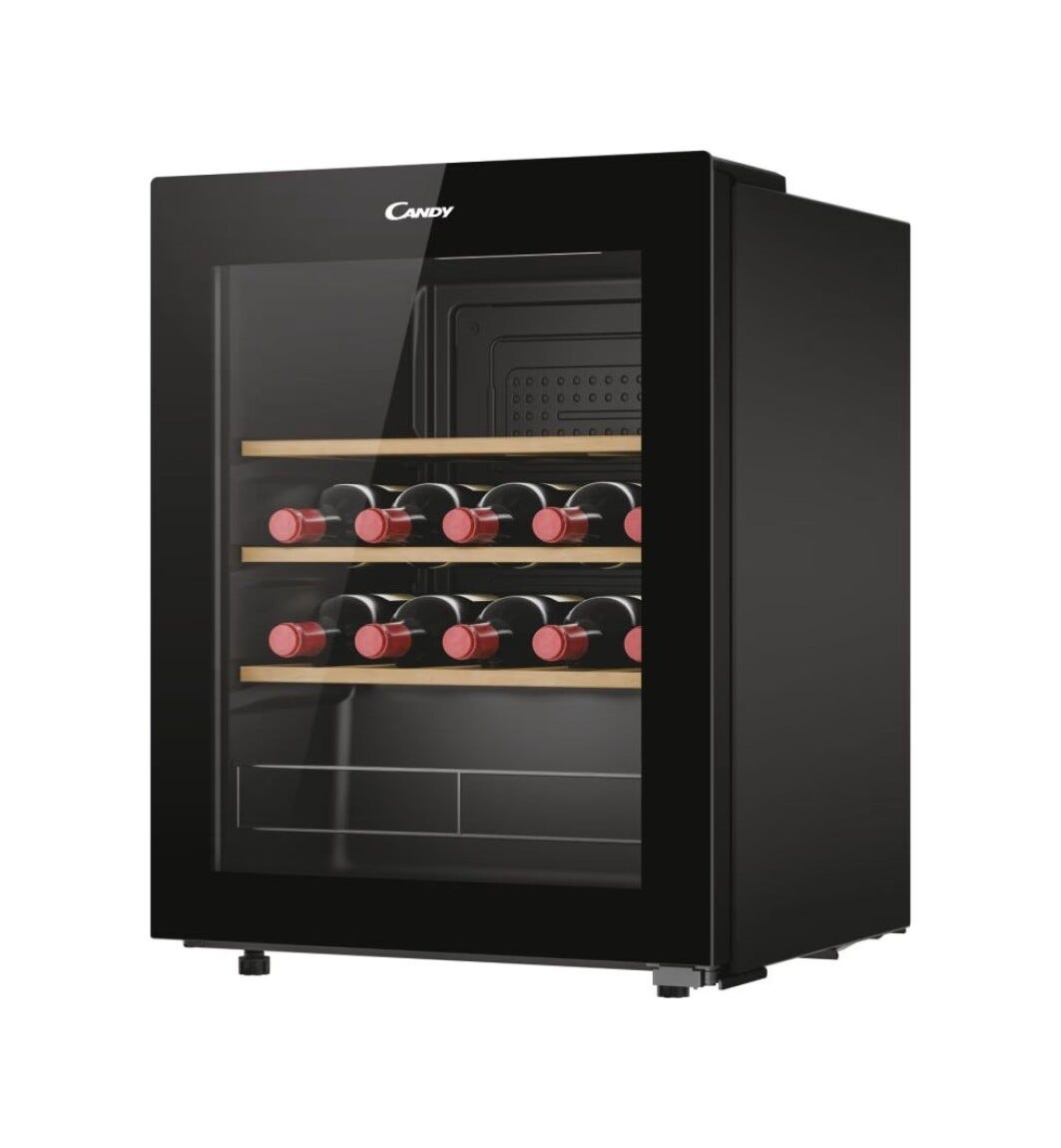 Candy CWC023 Divino Cantina vini a libera installazione cm. 48 - 23 bottiglie - nero