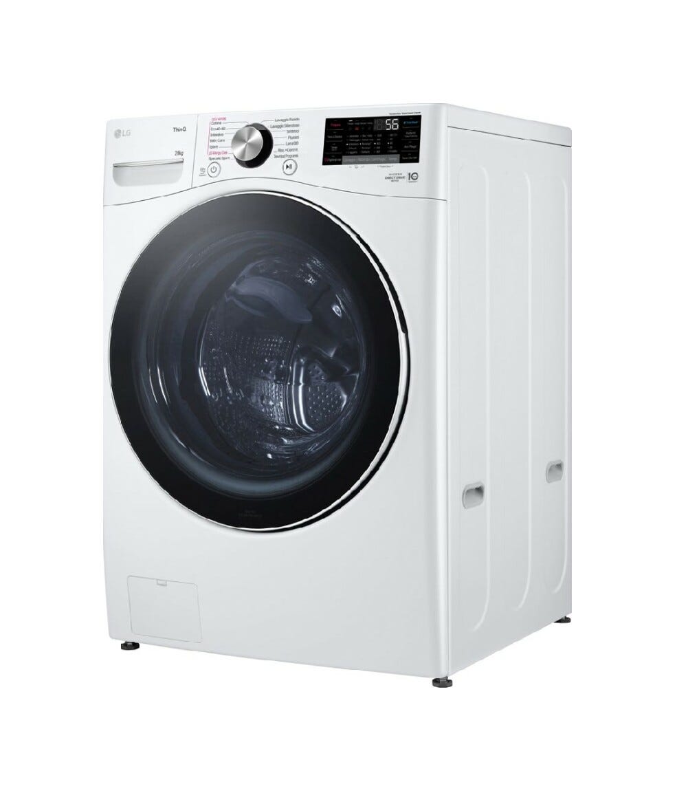 LG F0P3020TSWC Serie P3 Lavatrice cm. 70 - capacità 20 kg - bianco