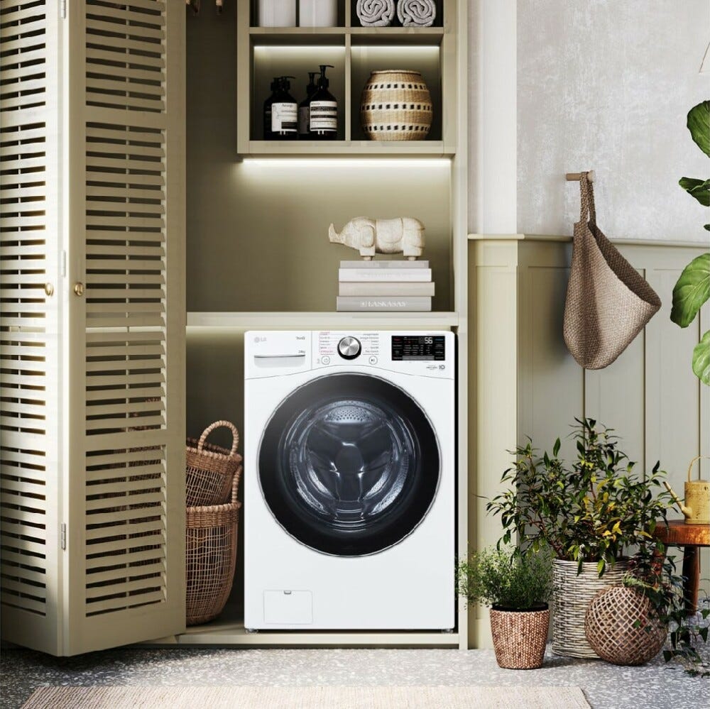 LG F0P3020TSWC Serie P3 Lavatrice cm. 70 - capacità 20 kg - bianco