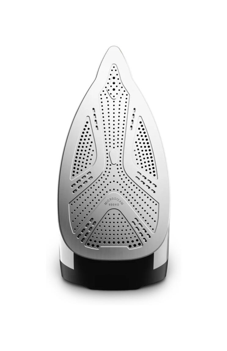 Rowenta DG9661F0 Eco Steam Pro Ferro da stiro con caldaia a vapore - nero