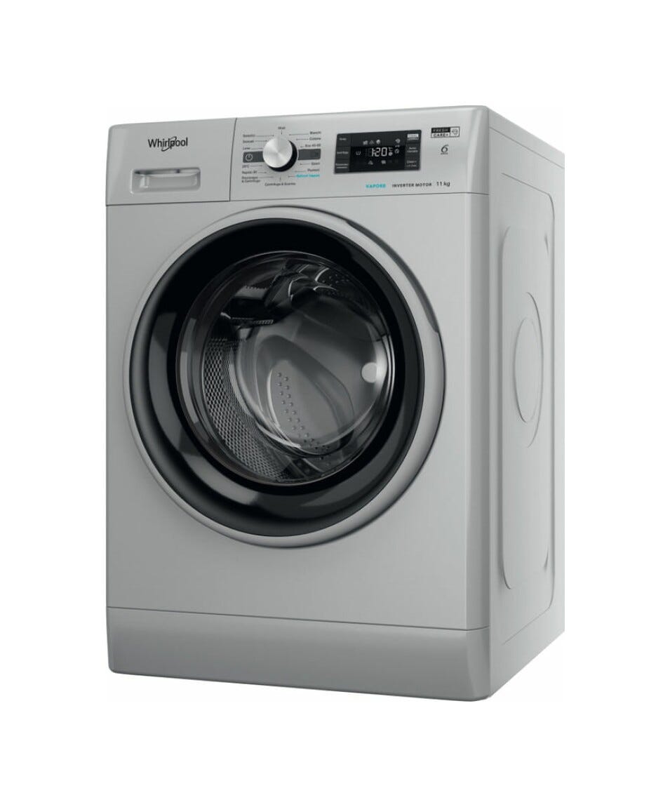 Whirlpool FFB 116 SILVER IT Lavatrice cm. 60 - capacità 11 kg - silver