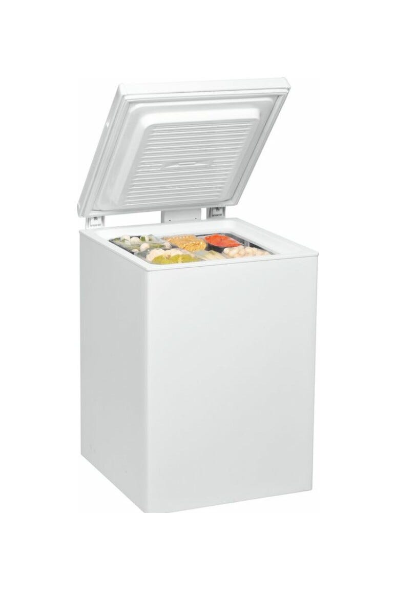 Whirlpool WHS14222 Congelatore a pozzo cm. 57 h. 87 - lt. 132 - bianco