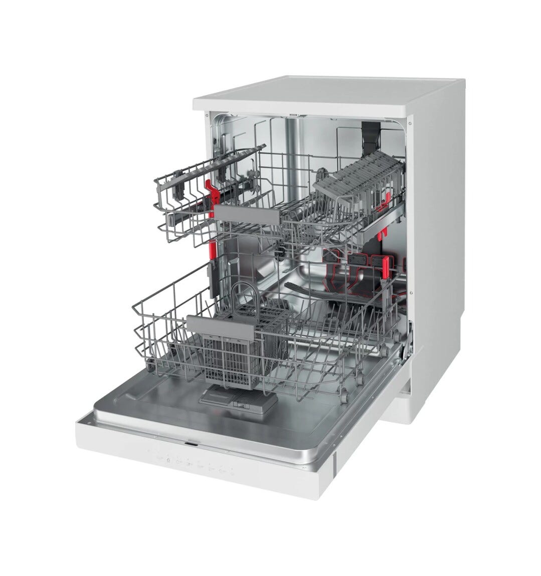 Whirlpool WFC 3C34P Lavastoviglie a libera installazione cm. 60 - 14 coperti - bianco