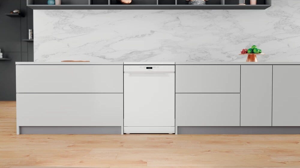 Whirlpool WFC 3C34P Lavastoviglie a libera installazione cm. 60 - 14 coperti - bianco