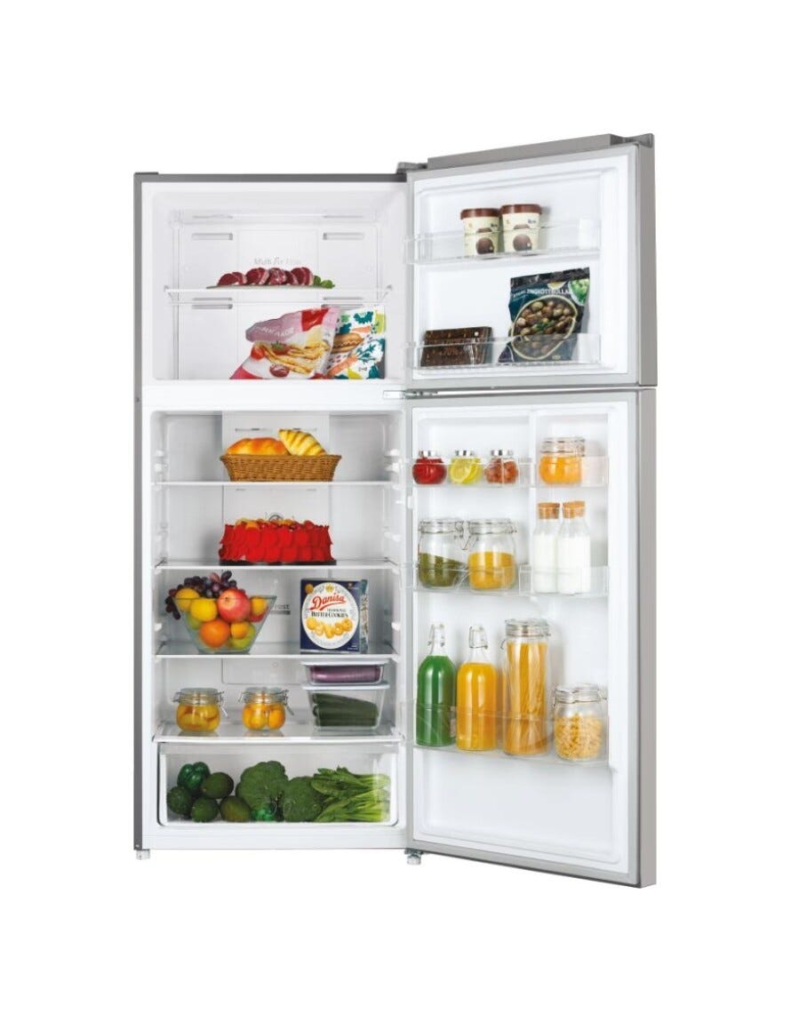 Candy CDG5T717ES Frigorifero con congelatore a libera installazione - cm. 71 h 168 - lt. 410 - inox