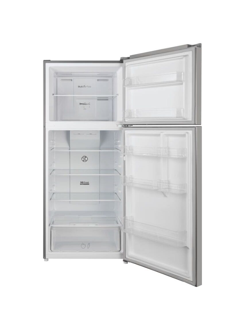 Candy CDG5T717ES Frigorifero con congelatore a libera installazione - cm. 71 h 168 - lt. 410 - inox